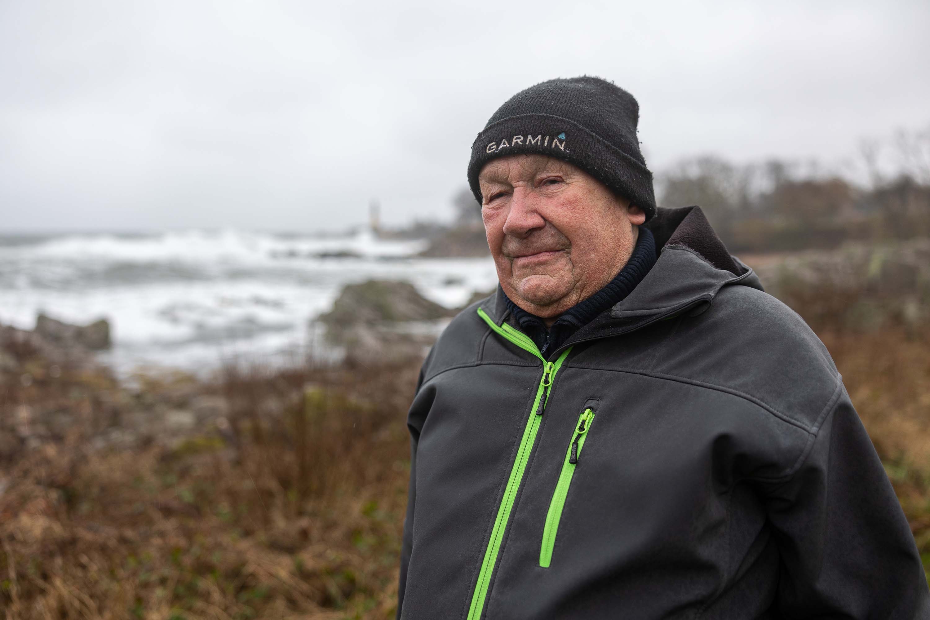 Mogens er strandfoged i Allinge-Sandvig