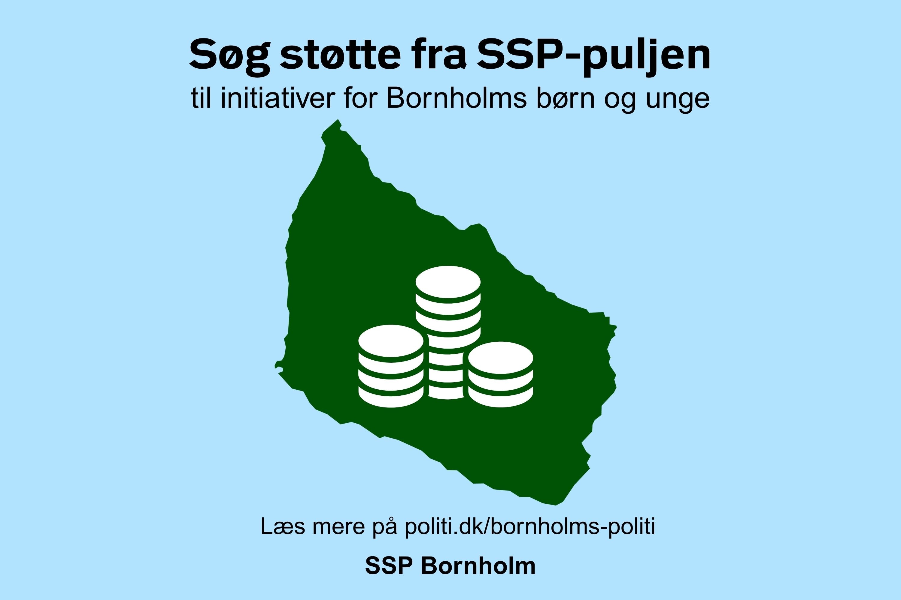Grafik til SSP-puljen på Bornholm