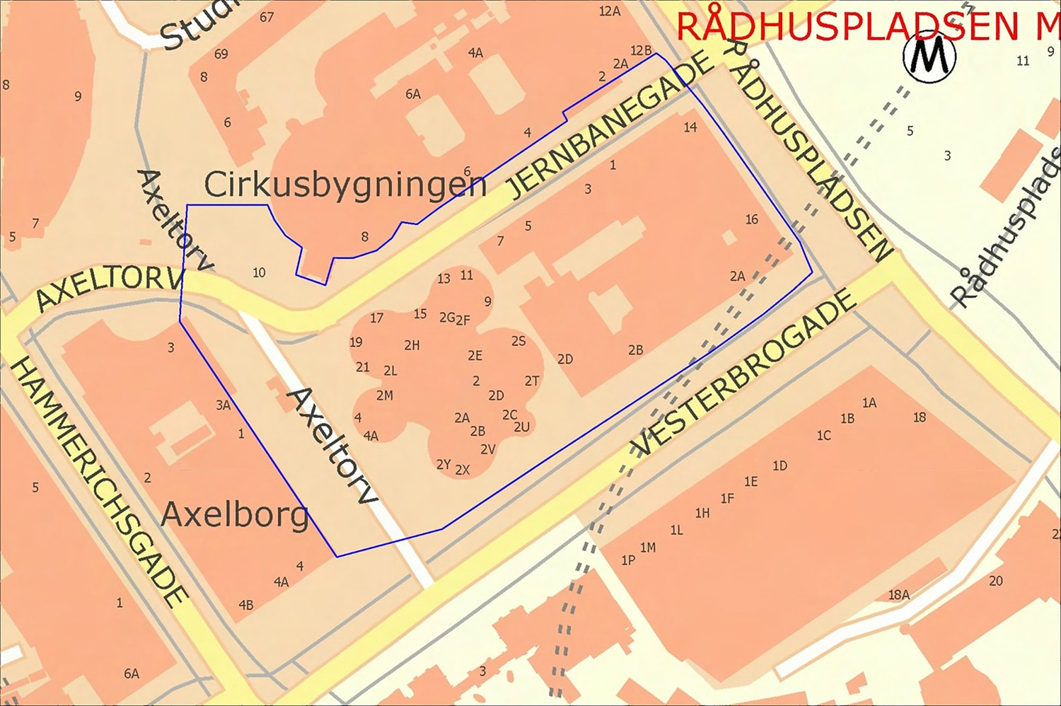 Nattelivszone Vesterbrogade 2023