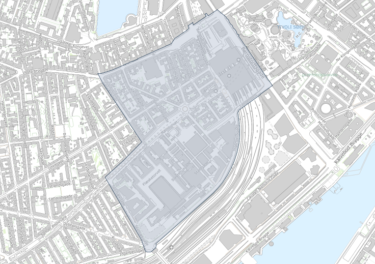 Område med mulighed for straffritagelse i tilknytning til stofindtagelsesrum