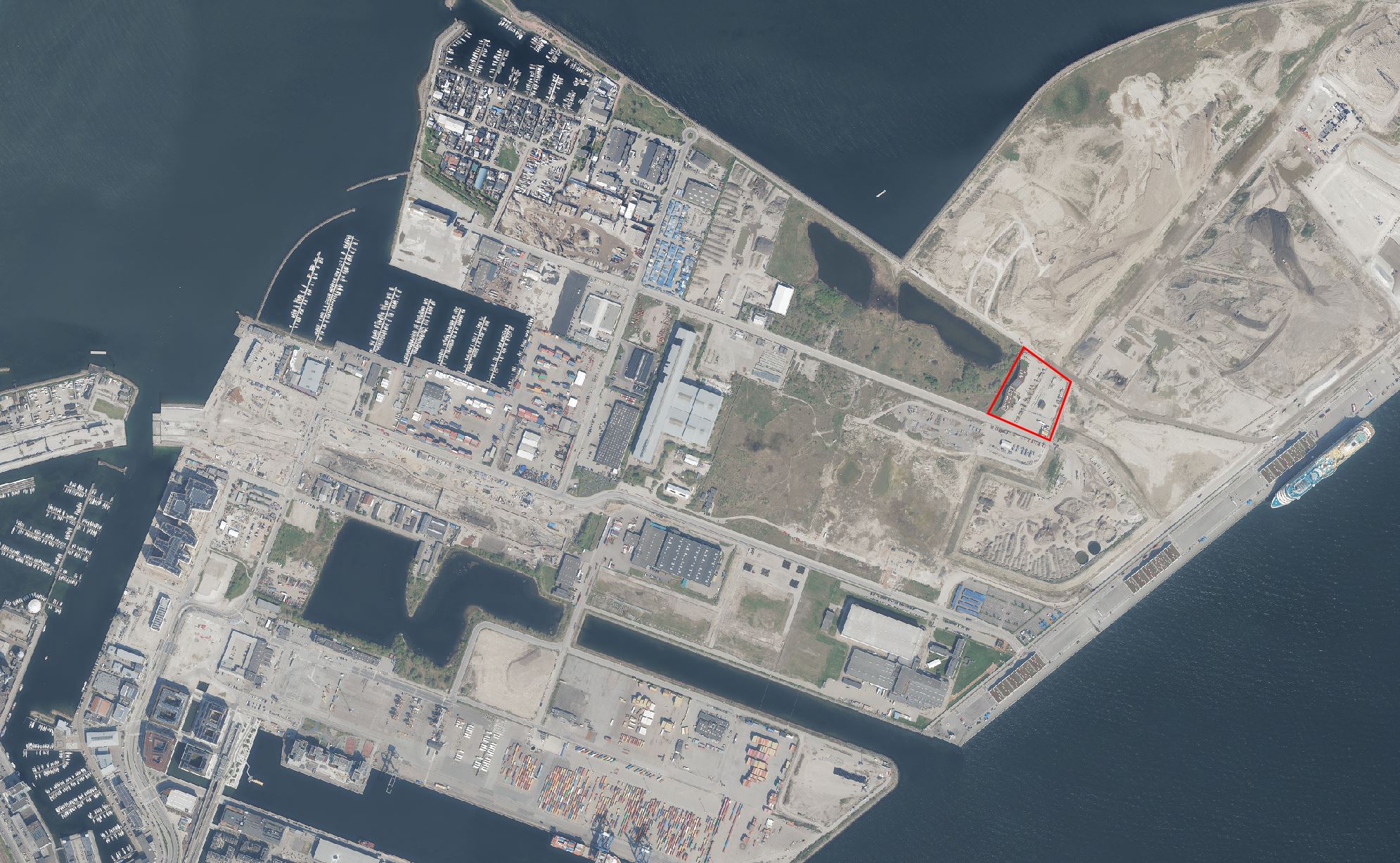 Midlertidigt militært område i Nordhavn
