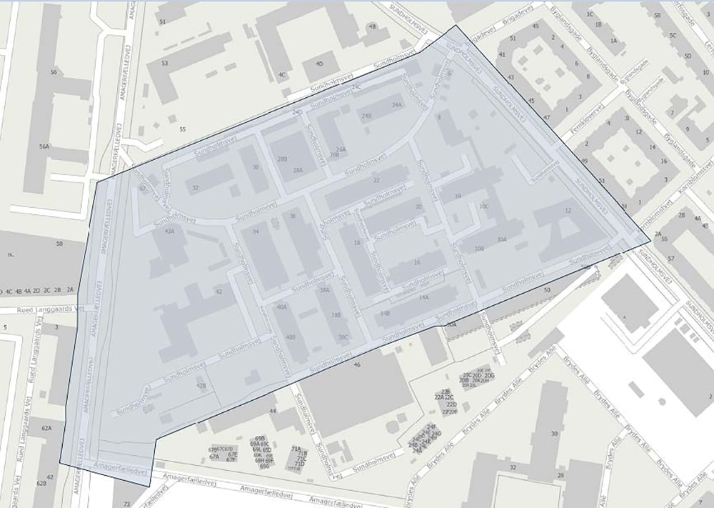 Straffritagelsesområde Sundholm