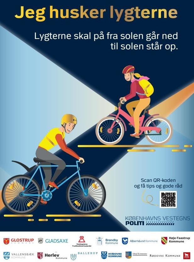 Plakat til skolekampagnen 'Jeg husker lygterne'