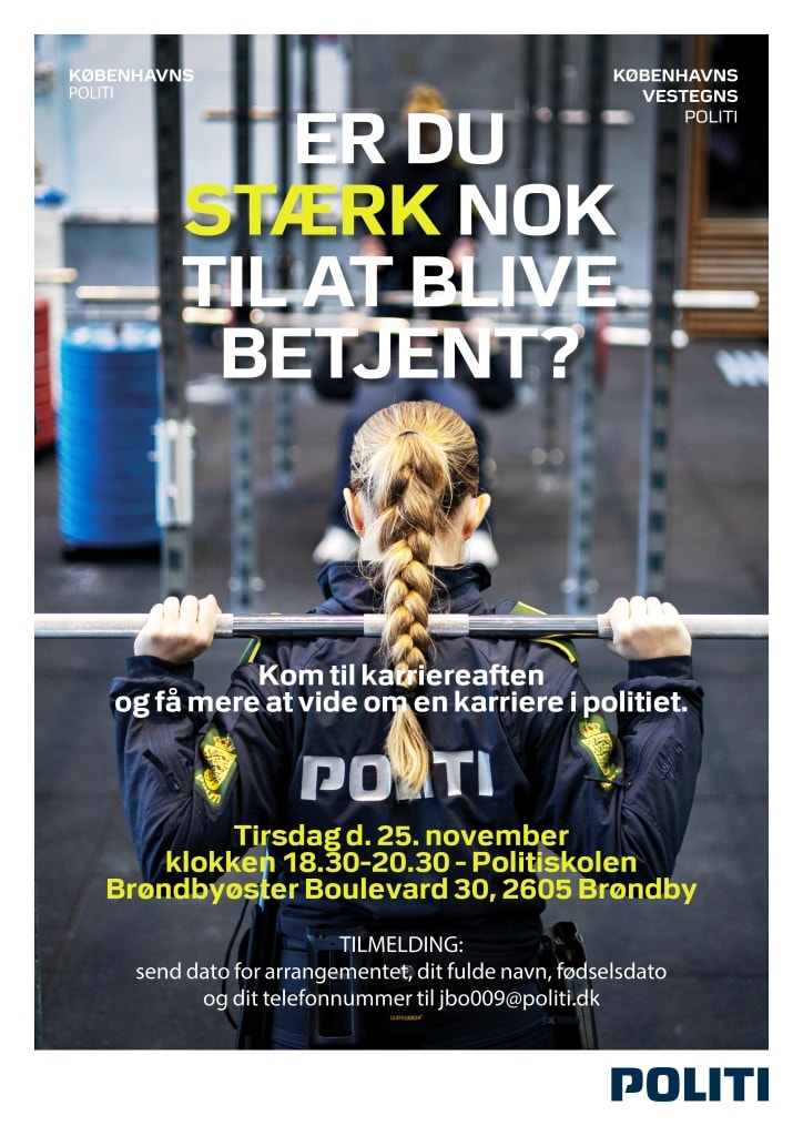 Plakat til karriereaften 