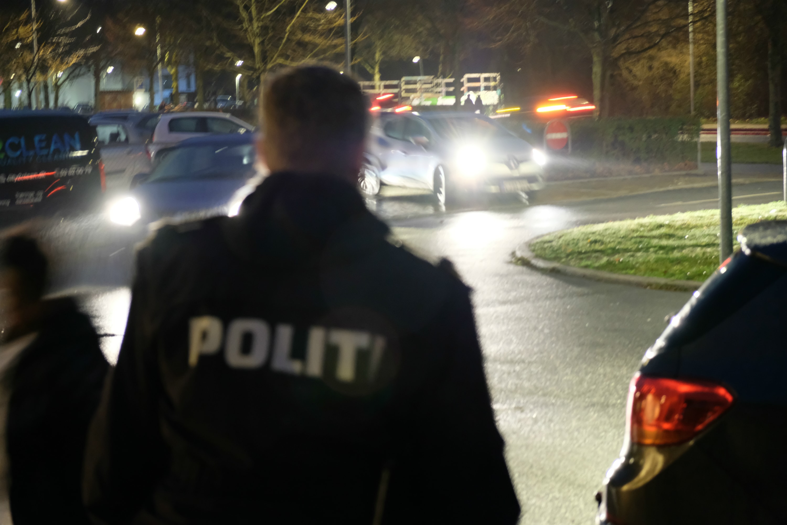 Færdselskontrol ved skole, Københavns Vestegns Politi