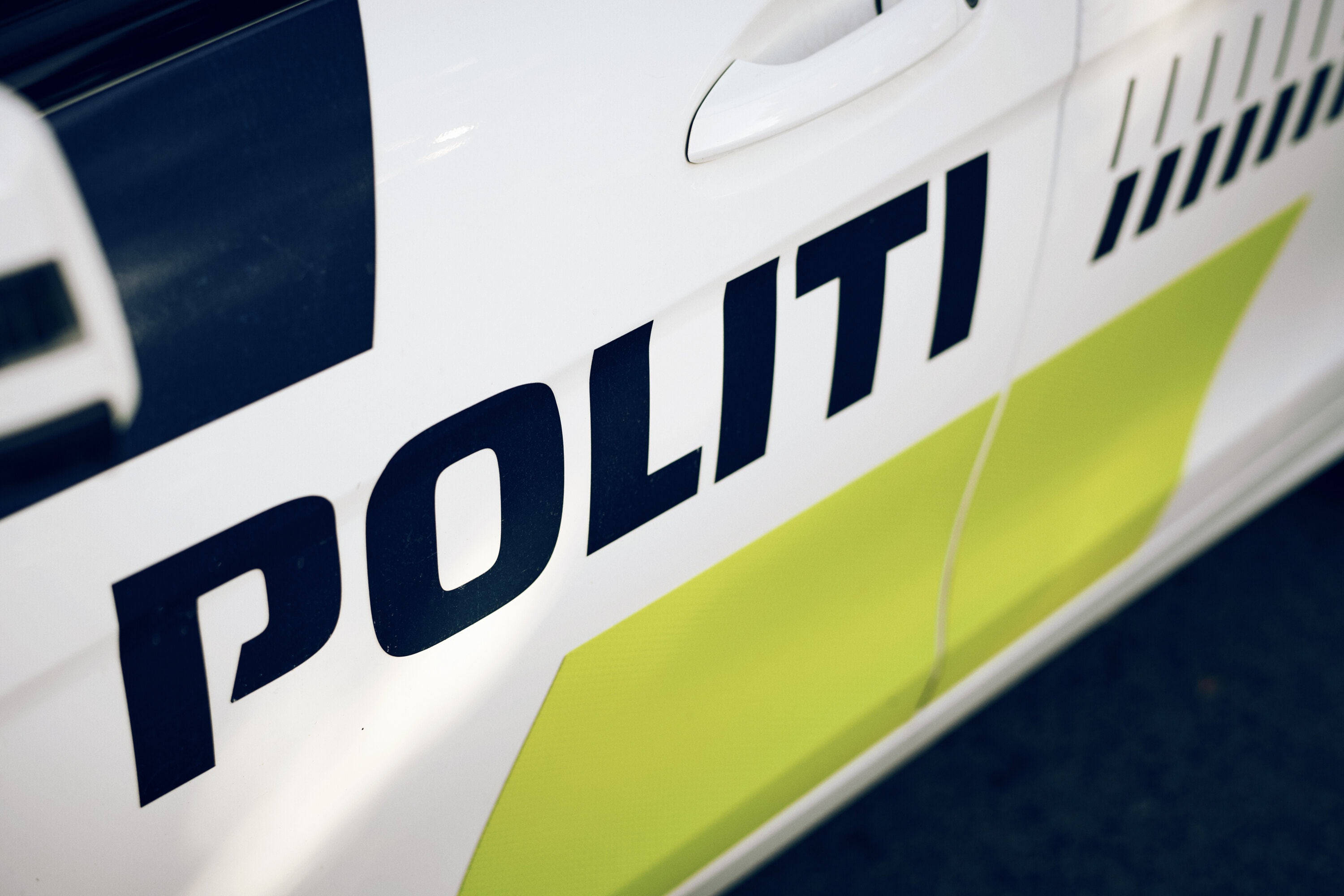 Patruljevogn fra siden