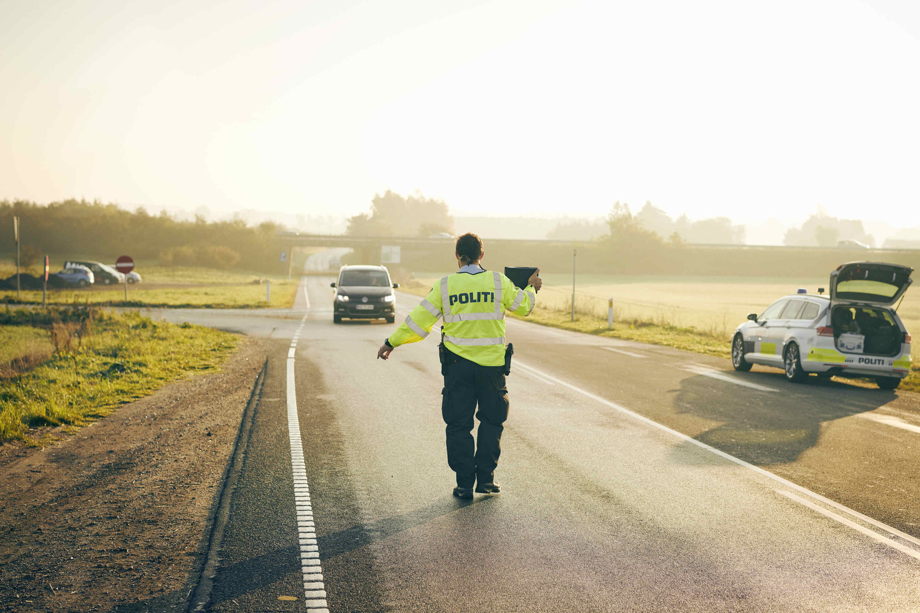 Færdselskontrol i Sydsjællands og Lolland-Falsters Politi