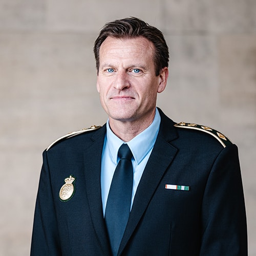 Politidirektør Frits VIlly Kjeldsen