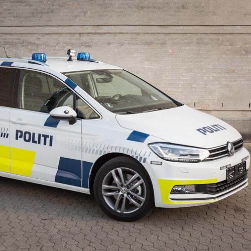 Volkswagen Touran-patruljevogn