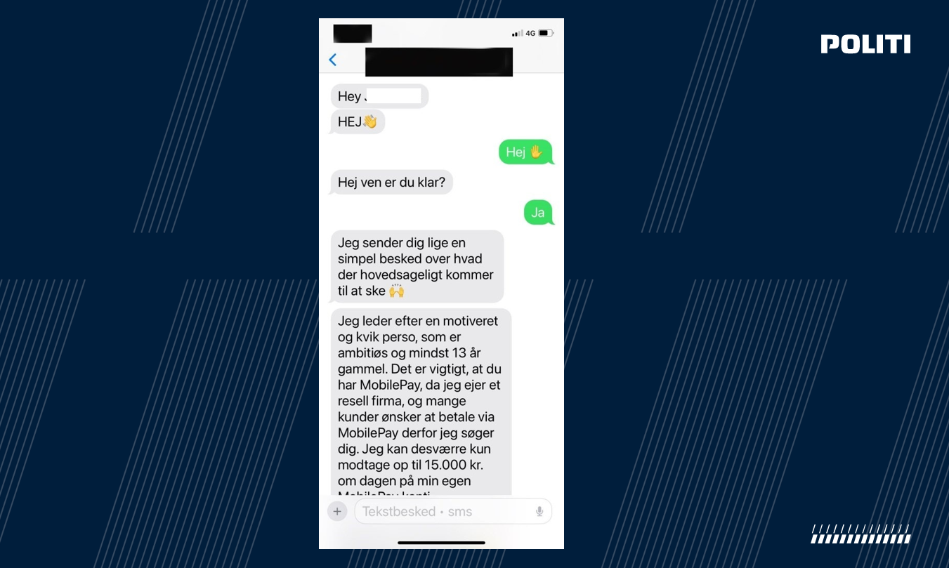 mobilepay scam forside