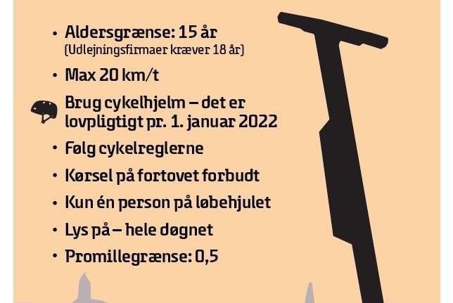 Udvalgte regler for el-løbehjul