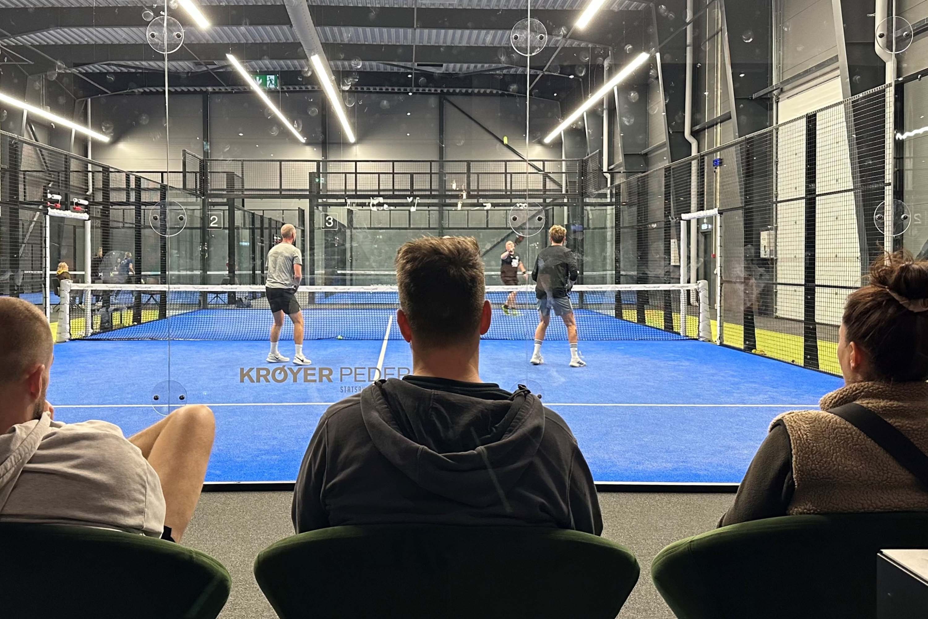 Bronzekamp i eliteserien ved de danske politimesterskaber i padel