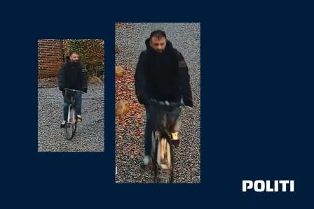 Efterlysning af mistænkt gerningsmand til indbrud og cykeltyveri i Ulfborg