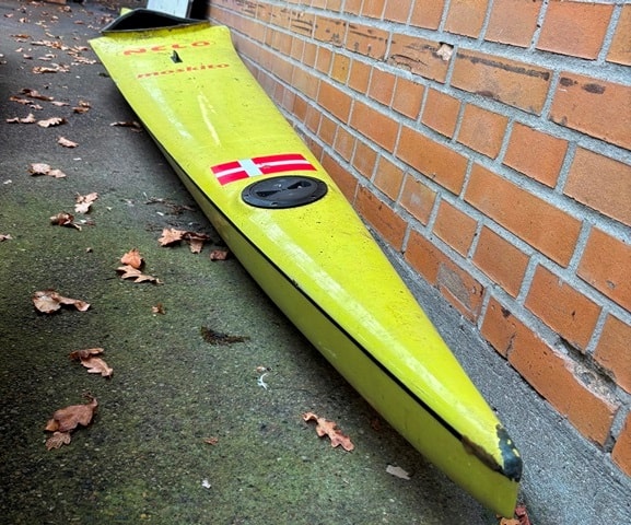Gul kajak fundet ved Vinderup