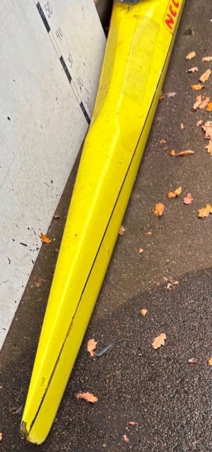 Gul kajak fundet ved Vinderup