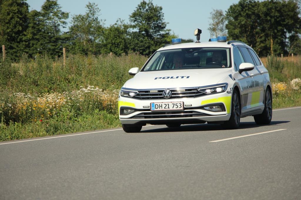 Politi på patrulje