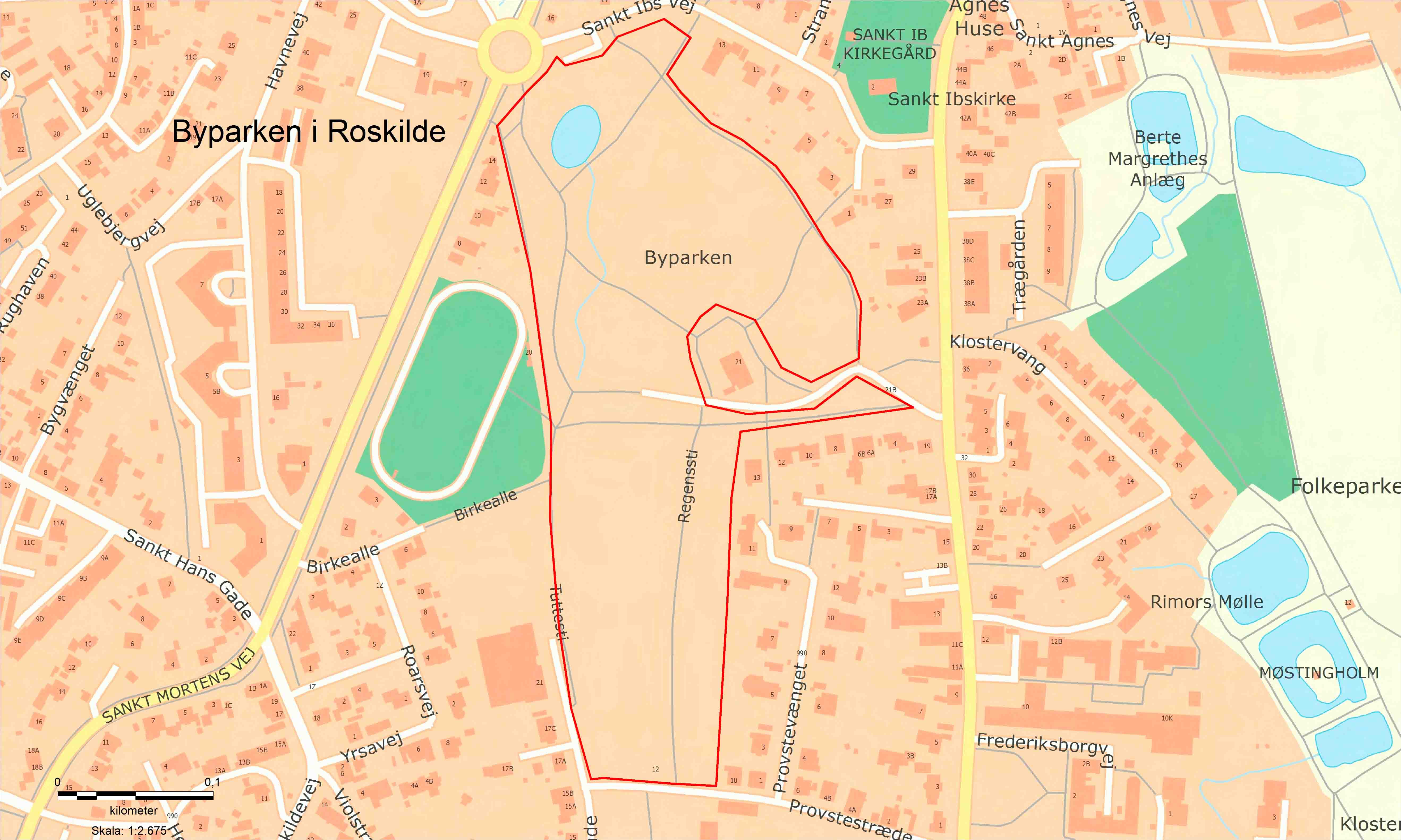 Opholdsforbud Byparken i Roskilde