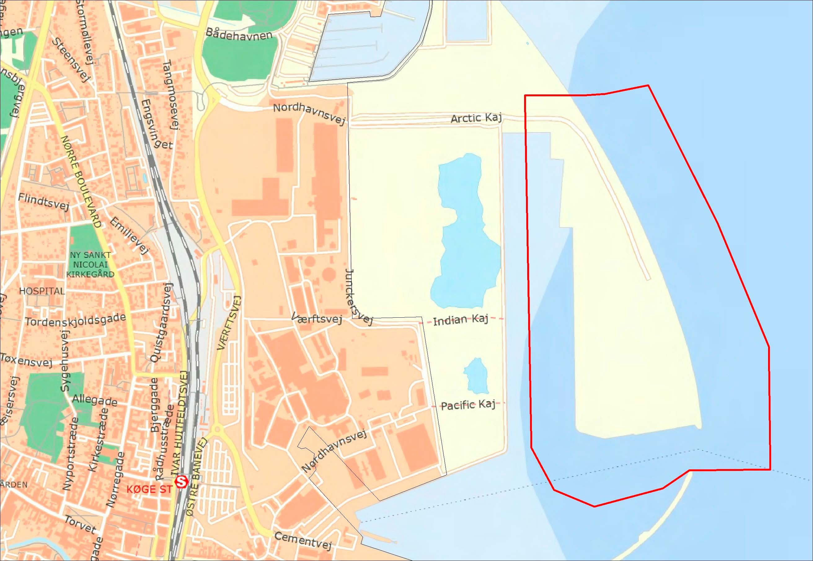 Køge Havn - militært område