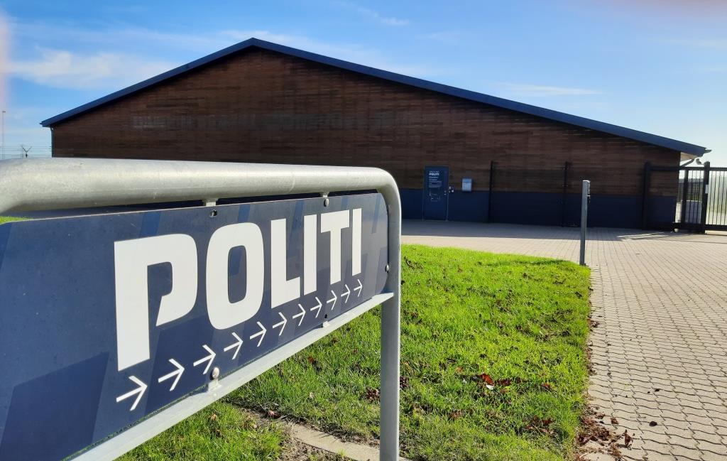 Nordjyllands Politis lagerhal på Svendborgvej i Aalborg