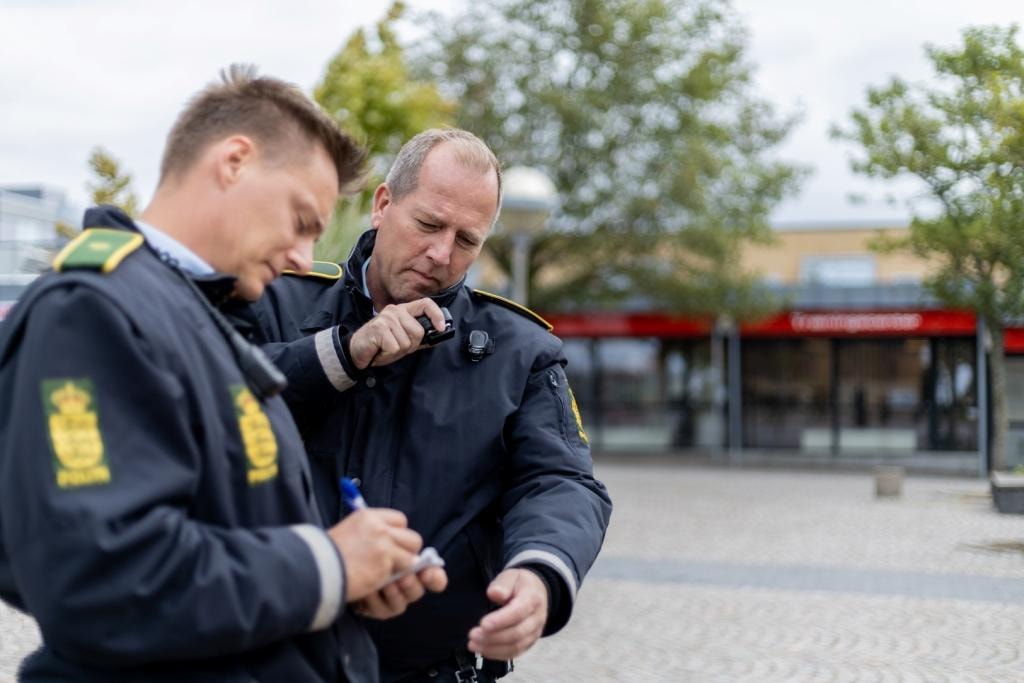 Lokalbetjente ved Grønlands Torv Nærstation i Aalborg