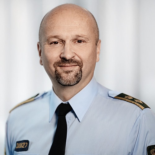 Chefpolitiinspektør Mikael Henrik Wern