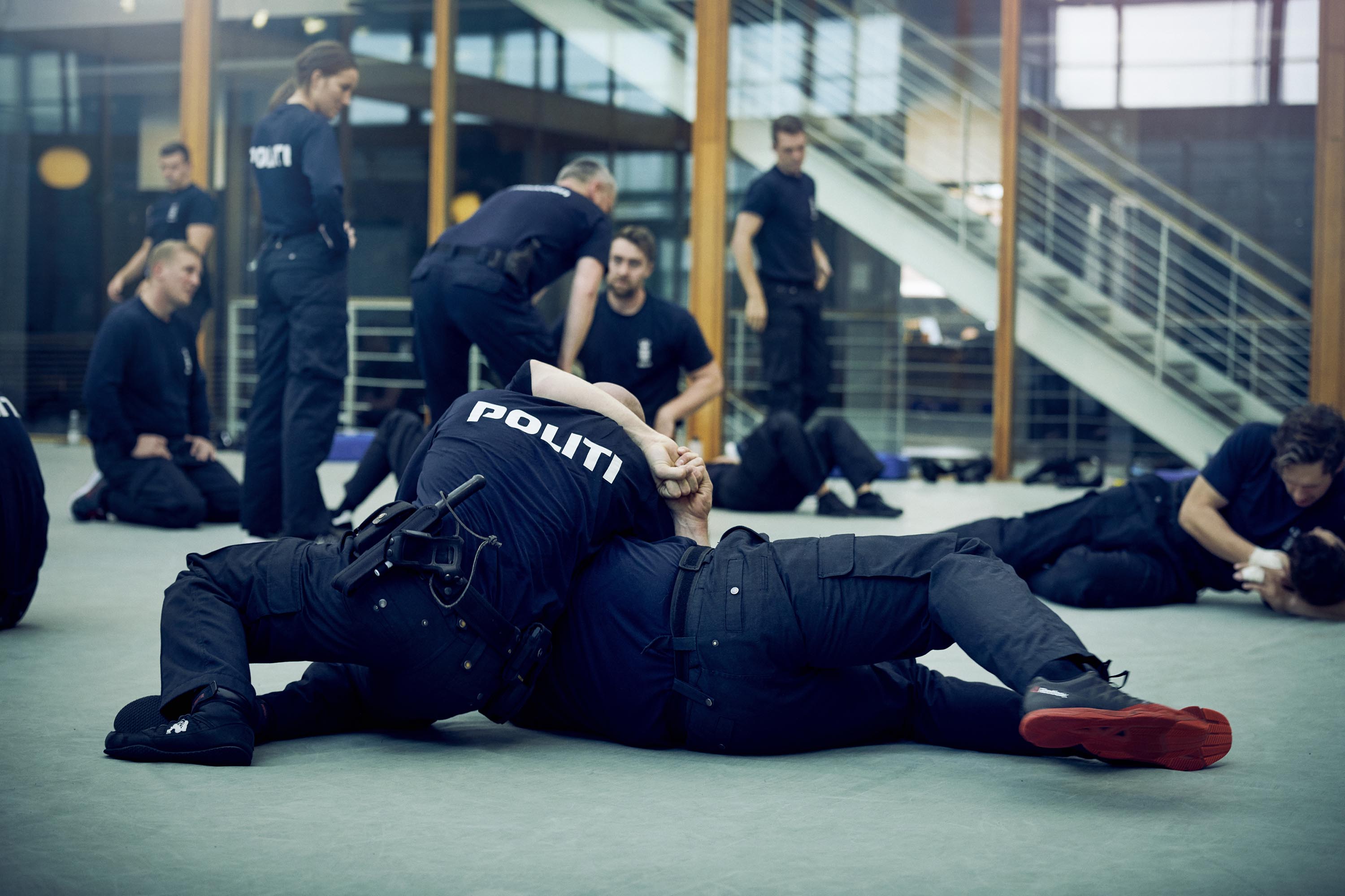 Træning og øvelser på Politiskolen