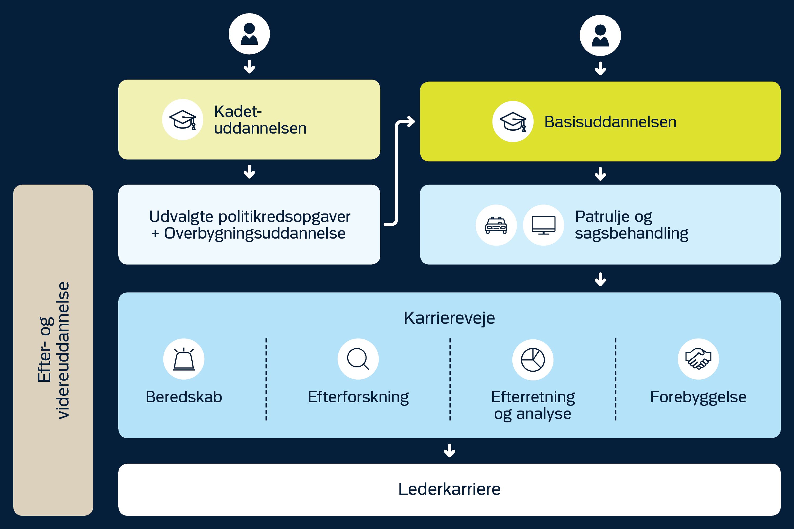 Karriereveje grafik pr. 24. juni 2019