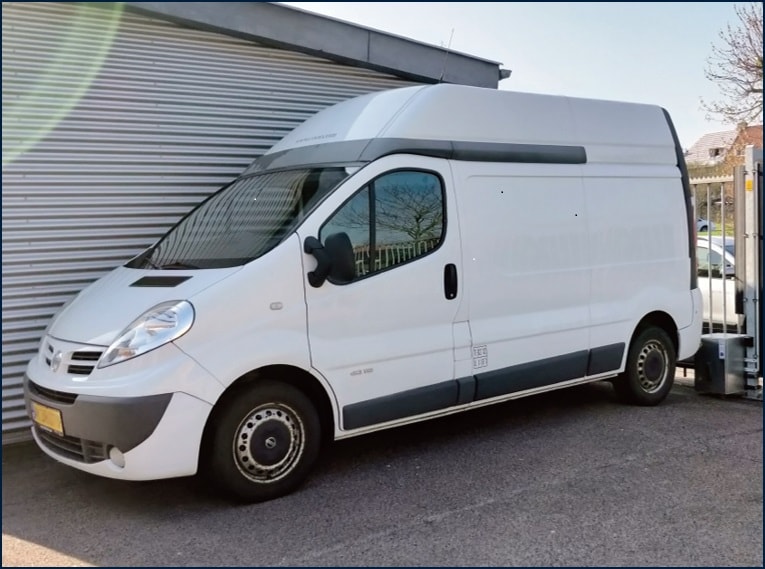 Sydøstjylland indbrud i varebiler