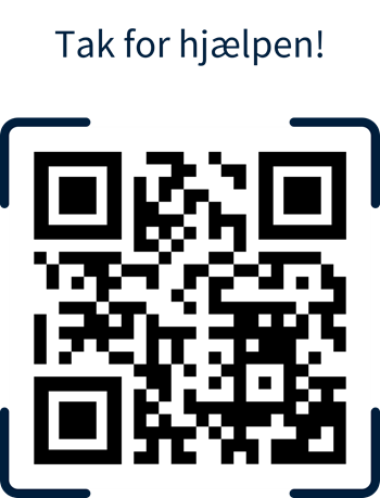 Tak for hjælpen