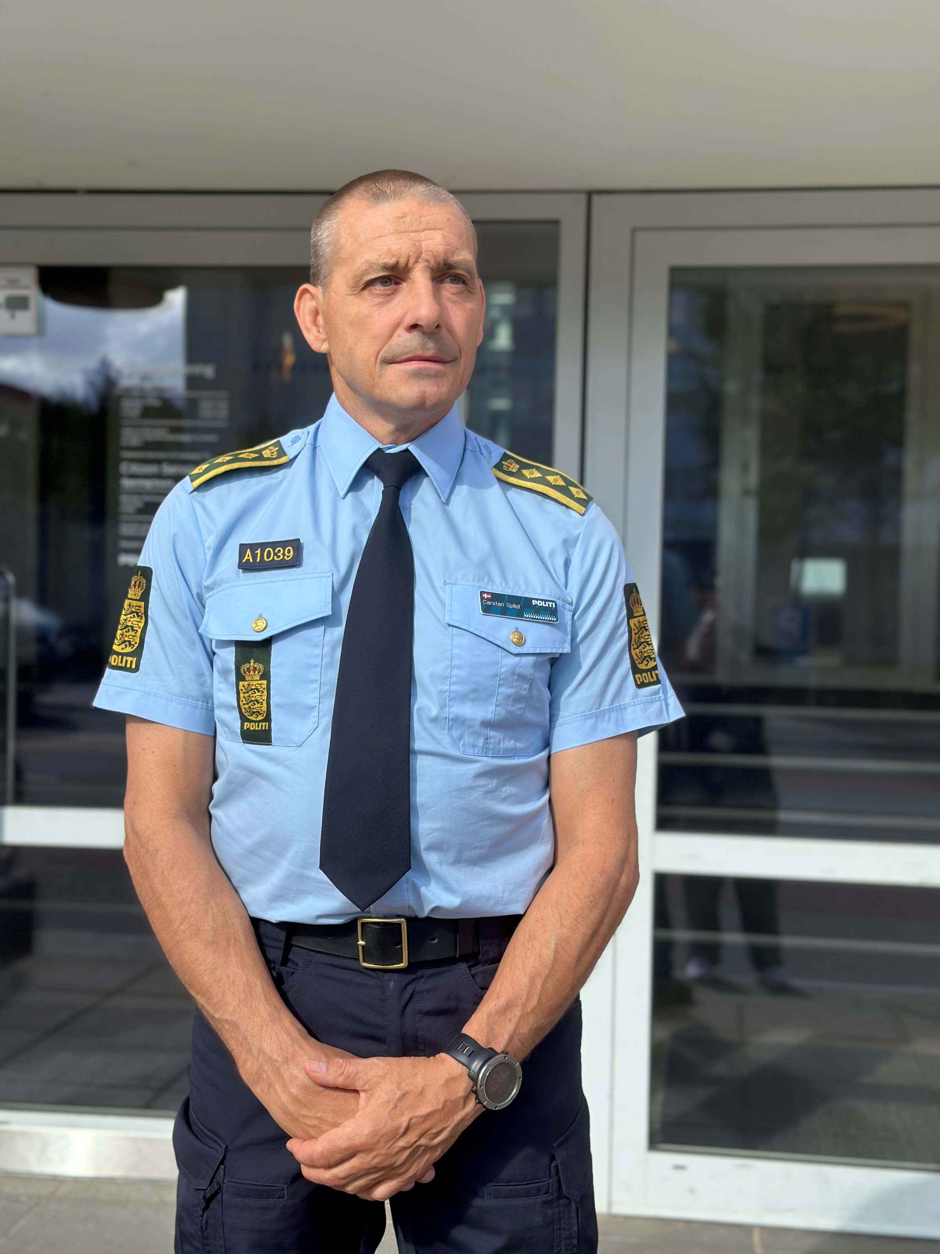 Politiinspektør Carsten Spliid