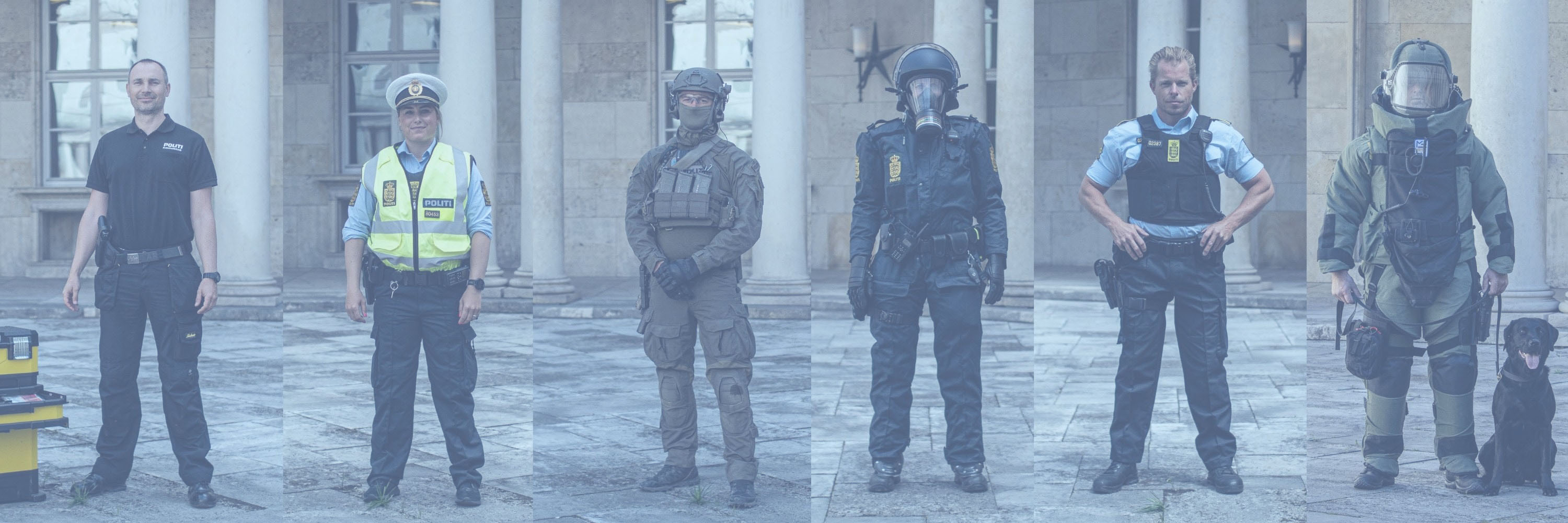 Politiets udstyr og uniformer