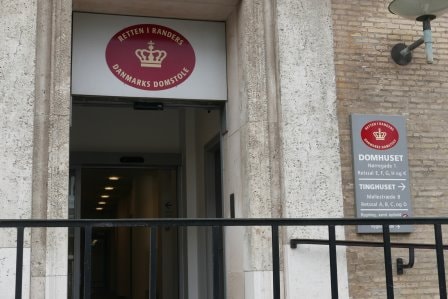 Retten i Randers udefra forfra