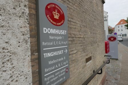 Retten i Randers udefra skilt